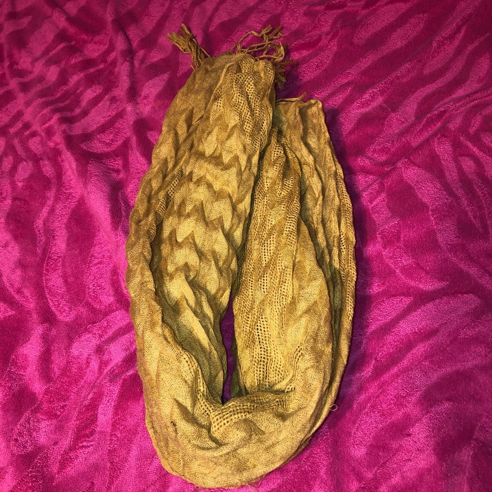 Yellow scarf